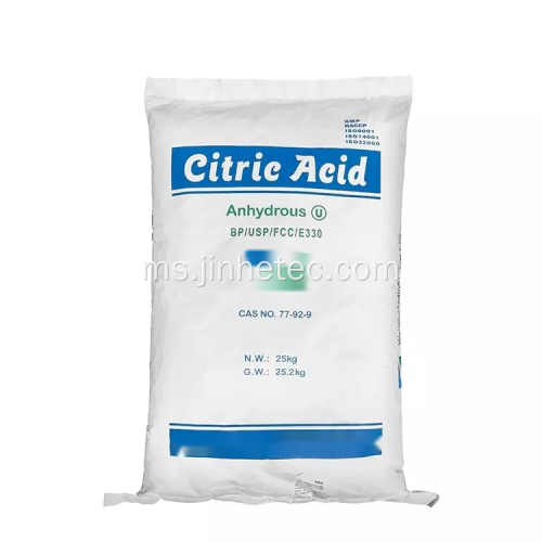 Asid Citric Anhydrous Gred Makanan Untuk Jus